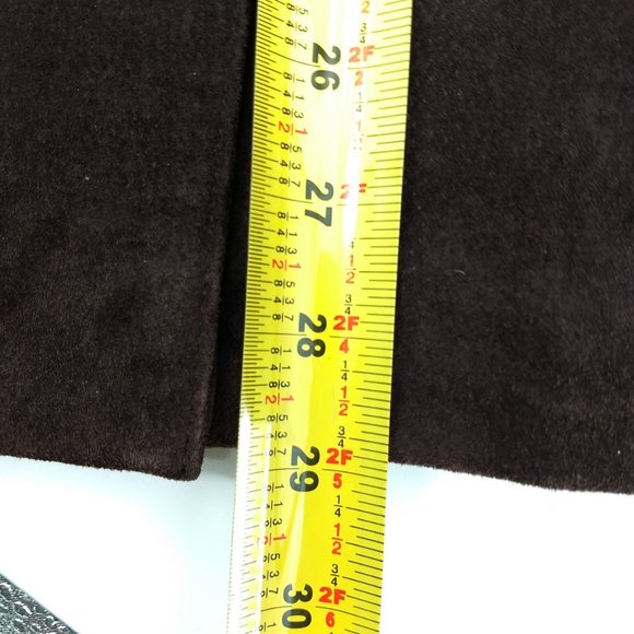 New York And Company 100% Suede Leather Jacket - Picture 9 of 9